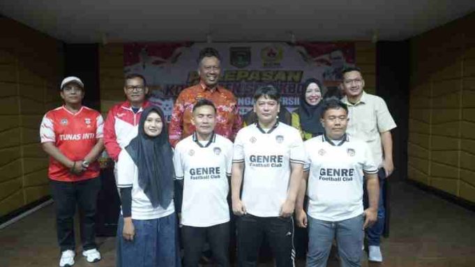 Pemkab Lampung Tengah Lepas Kontingen Piala KONI U-16 Tahun 2026, Atlet Diminta Harumkan Nama Daerah