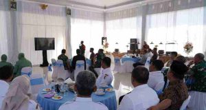Komandan SSK Satgas, Lettu Purnomo, Paparkan Program TMMD 129 Kodim Bojonegoro