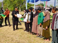 TMMD 129 Bojonegoro Bagikan 200 Paket Sembako untuk Warga Desa Kesongo