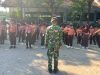 Bentuk Karakter Sejak Dini, Satgas TMMD 129 Bojonegoro Latih Baris Berbaris Siswa SD