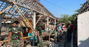 Satgas TMMD 129 Bojonegoro Tingkatkan Kualitas Rumah Milik Samijan