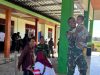 Keceriaan Anak-anak Warnai Kegiatan Satgas TMMD 129 Bojonegoro di Balai Desa Kesongo
