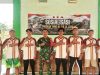 TMMD 129 Bojonegoro di Kesongo Gelar Turnamen Voli Antar Desa