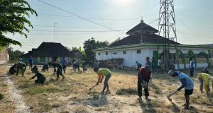 Jejak Bakti Satgas TMMD 129 Bojonegoro, Halaman Masjid Dusun Krebet Bersih – Nyaman untuk Ibadah
