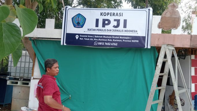Semangat Gotong Royong Warnai Persiapan Koperasi IPJI, Ketua DPC IPJI Karimun Tekankan Ini