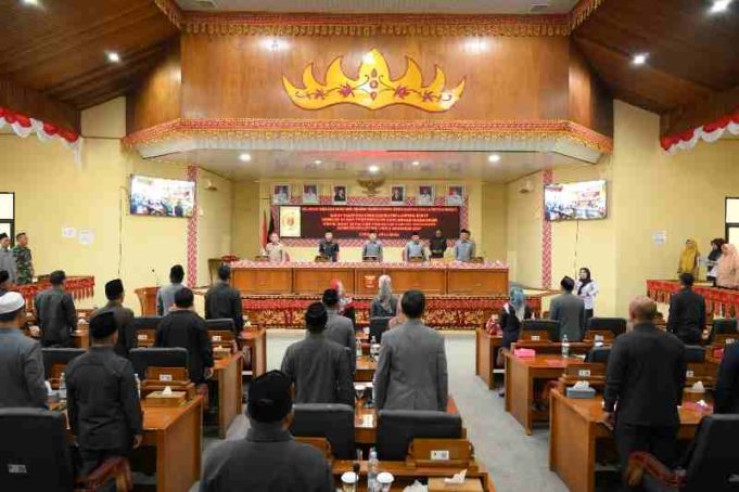 DPRD Lampung Barat Gelar Rapat Paripurna Tingkat I Penyampaian Nota Pengantar KUA dan PPAS TA 2027