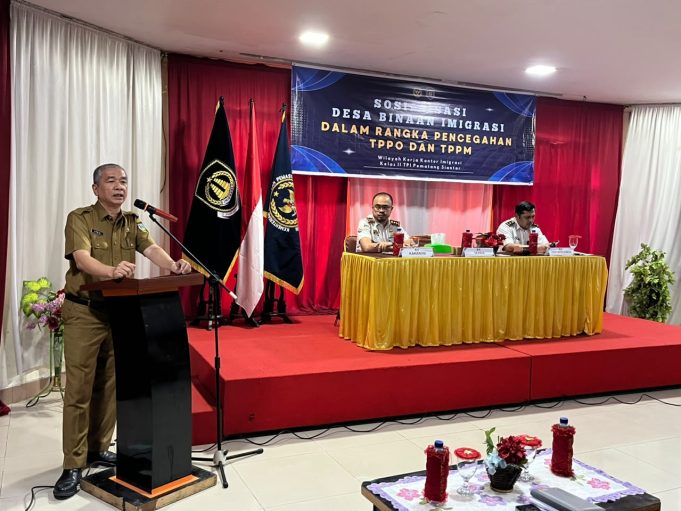 Sosialisasi Desa Binaan Imigrasi, Ini Pesan Sekda Tebingtinggi