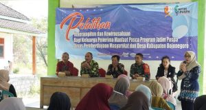 TMMD 129 Bojonegoro Gelar Pelatihan Kewirausahaan, Dorong Lahirnya UMKM Baru