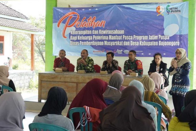 TMMD 129 Bojonegoro Gelar Pelatihan Kewirausahaan, Dorong Lahirnya UMKM Baru