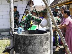 Satgas TMMD 129 Bojonegoro di Kesongo Guyur 11 Ribu Liter Air untuk Warga Krebet