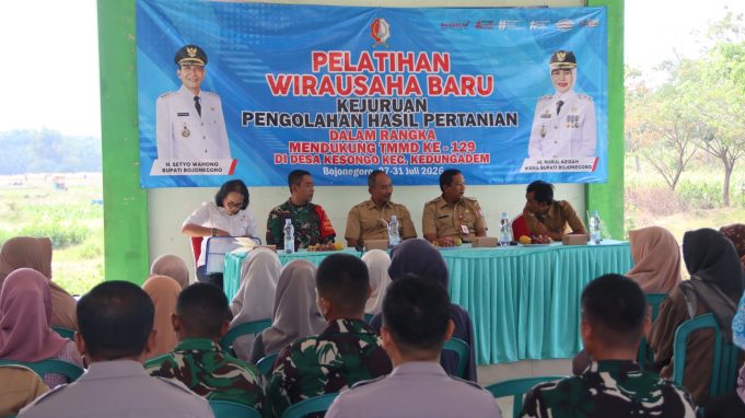 Langkah Nyata TMMD 129 Bojonegoro Bangun Ekonomi Warga Kesongo