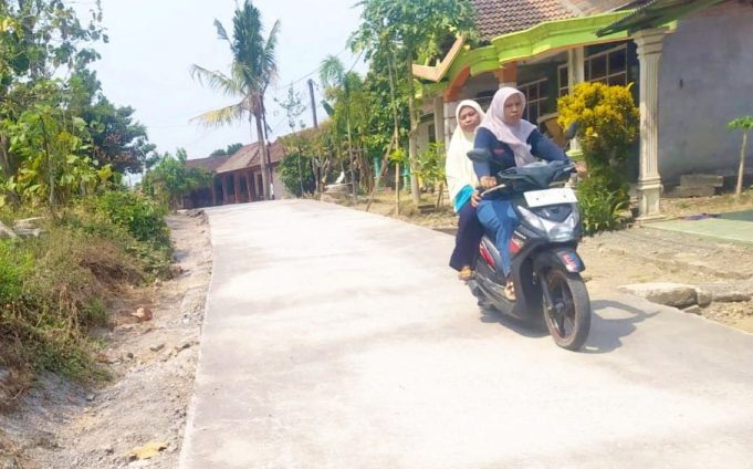 TMMD 129 Bojonegoro Sulap Jalan Rusak Dusun Kedungpandan Jadi Cor Beton