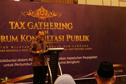 Kanwil DJP Bengkulu-Lampung Sinergikan Pajak dan Pertumbuhan Ekonomi Bengkulu
