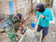 Cerita Gotong Royong Satgas TMMD 129 Bojonegoro dan Warga Bekatul