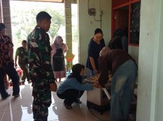 TMMD 129 Bojonegoro Gandeng P4S Latih Ibu PKK Kesongo Buat Roti