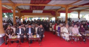 BUPATI ASAHAN HADIRI UPACARA HUT BHAYANGKARA KE-80