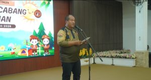 Bupati Asahan Lepas Kontingen Pramuka Menuju Jambore Daerah XI Sumatera Utara