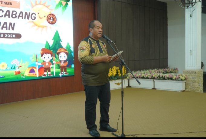 Bupati Asahan Lepas Kontingen Pramuka Menuju Jambore Daerah XI Sumatera Utara