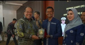 Bupati Asahan Hadiri Pisah Sambut Komandan Lanal Tanjung Balai Asahan