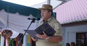 Bupati, Wabup dan Sekda Asahan Pimpin Upacara Hari Pertama Masuk Sekolah