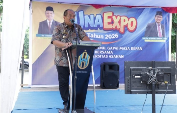 Bupati Asahan Resmi Buka Expo Inovasi Pertama Universitas Asahan Tahun 2026