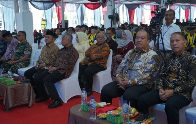 Bupati Asahan Hadiri Wisuda 613 Sarjana Angkatan XXXVI Universitas Asahan