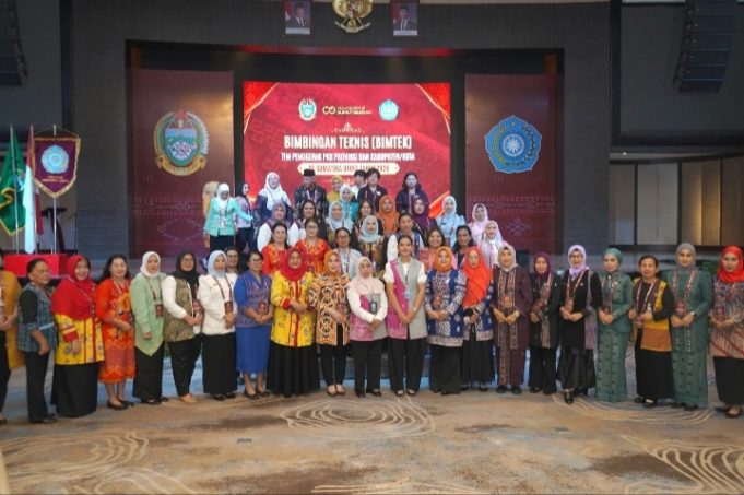 Ketua TP PKK Kabupaten Asahan Ikuti Bimbingan Teknis Se-Sumatera Utara