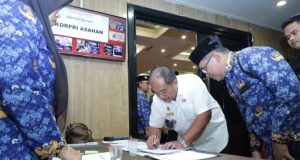 Bupati Asahan Resmi Buka Rapat Kerja Kabupaten KORPRI Asahan Tahun 2026