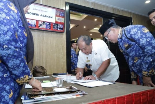 Bupati Asahan Resmi Buka Rapat Kerja Kabupaten KORPRI Asahan Tahun 2026