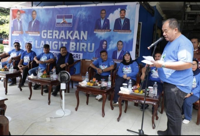 Bupati dan Wakil Bupati Asahan Hadiri Gerakan Indonesia ASRI Langit Biru Peringati HUT ke-25 Partai Demokrat
