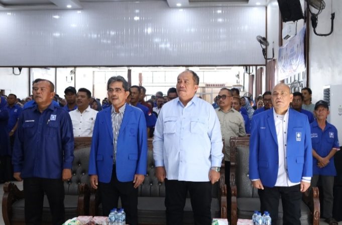 Bupati Asahan Hadiri Pembukaan Rakerda DPD PAN dan Pelantikan Relawan