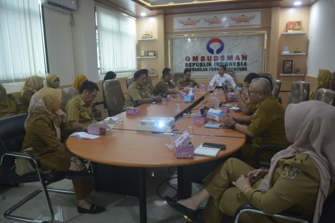 Perkuat Kualitas Pelayanan Publik, Pemkab Lampung Tengah Audiensi dengan Ombudsman RI Perwakilan Lampung
