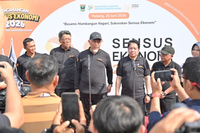 Gubernur Mahyeldi Ajak Masyarakat Sukseskan Sensus Ekonomi 2026