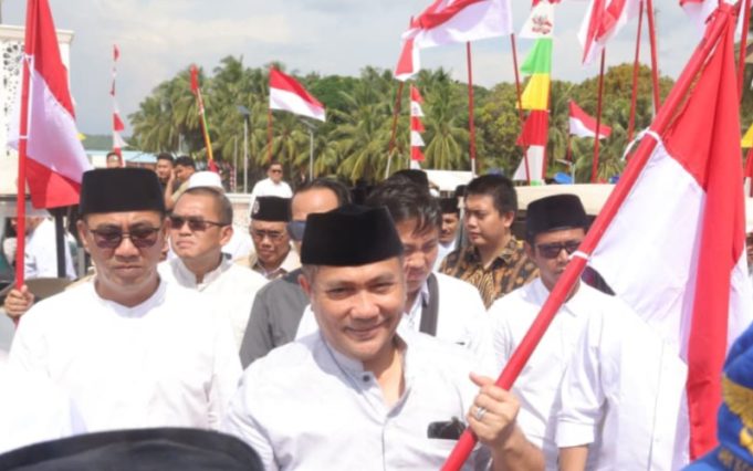 Kapolda Kepri Hadiri Peresmian Pondok Pesantren Nur Iman Madani di Pulau Kasu