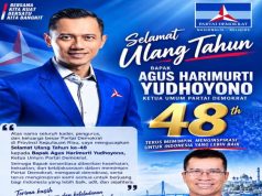 HUT ke-48 AHY, Aneng: Demokrat Semakin Kuat, Rakyat Semakin Dekat