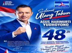 AHY 48 Tahun, Demokrat Kepri: Bersama Kita Kuat, Bersatu Kita Bangkit