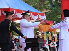 Dirgahayu RI ke-81, Kibaran Sang Merah Putih dari Lapangan Relief Antam Kijang Bintan