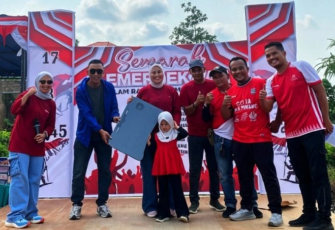 DPC Demokrat Tanjungpinang Gelar Lomba Rakyat Bersama Masyarakat Griya Kota Pinang