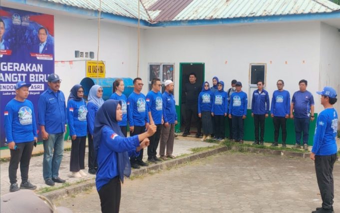 Langit Biru Indonesia Asri, Demokrat Kepri Gelar Gotong Royong Bersihkan Kampung Bukit Indah Bintan