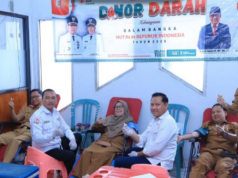 Donor Darah Kebangsaan Warnai HUT ke-81 RI di Tulang Bawang