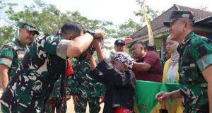 Potret Hangat Kunjungan Wasev TMMD 129 Bojonegoro di Kesongo
