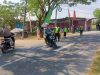 Dedikasi Satlinmas Kesongo Kawal Bazar UMKM TMMD 129 Bojonegoro