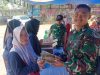 Senyum Sumringah di Kesongo: Saat TNI dan Warga Menyatu dalam Bazar TMMD 129 Bojonegoro