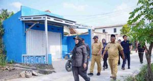 Wali Kota Eva Dwiana Tinjau Hasil Perbaikan Jalan Wala Kuba Kelurahan Way Laga