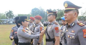 Sertijab Kasat Reserse Narkoba – Kapolsek Sekampung Udik Lampung Timur