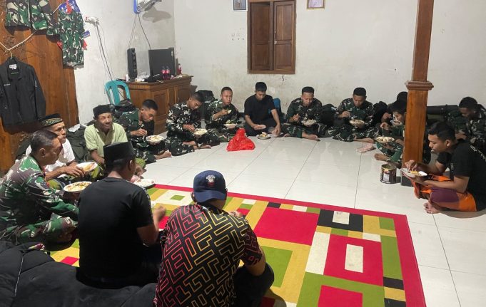 Ketika Satgas TMMD 129 Bojonegoro dan Warga Menyatu Tanpa Sekat
