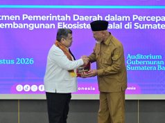 Bidik Sumbar Jadi Pusat Ekosistem Halal Nasional, Mahyeldi : Kepala Daerah Percepat Sertifikasi Halal