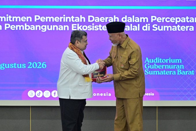 Bidik Sumbar Jadi Pusat Ekosistem Halal Nasional, Mahyeldi : Kepala Daerah Percepat Sertifikasi Halal