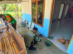 Kala Satgas TMMD 129 Bojonegoro – Warga Kesongo Bahu-Membahu Merajut Asa Ibu Jasmiati