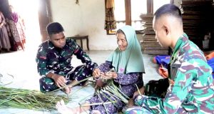 Potret Kemanunggalan Satgas TMMD 129 Bojonegoro di Kesongo